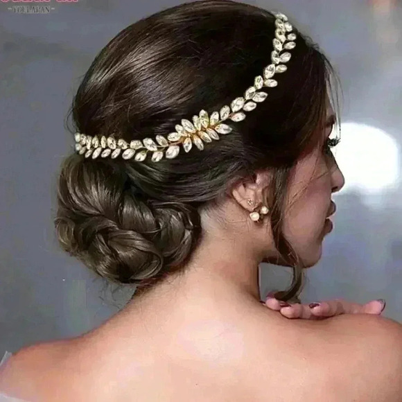 Luxury Bridal Crystal Hair Piece Comb main image 4